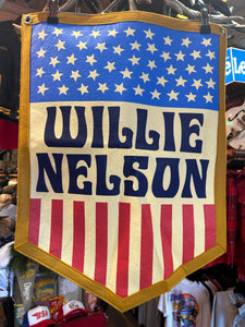 Willie Nelson XL Pennant, Buffalo New York