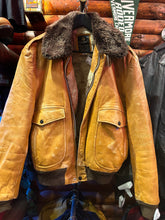 Load image into Gallery viewer, Vintage Cooper 70s WW11 Flight Jacket, M-L

