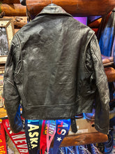 Load image into Gallery viewer, Vintage 70s Biker Leather Jacket, 44 Small - Medium
