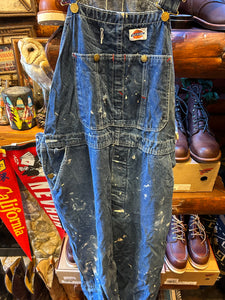 Vintage Paint Splattered Dickies Overalls, W37