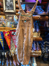 Load image into Gallery viewer, Vintage Liberty Duckcloth Brown Overalls, Waist 41

