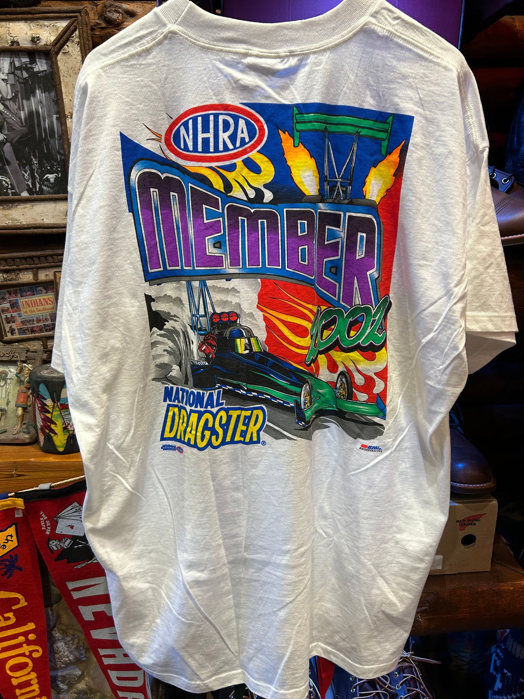 Vintage NHRA Dragster, XXL