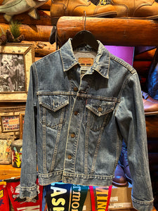 Vintage Levis Denim Jacket Big E Tag Rare, Small