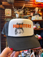 Load image into Gallery viewer, Hooters Black &amp; White Trucker Cap
