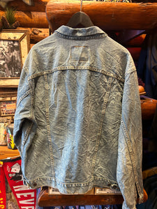 4. Vintage Levis Trucker Longer Denim Jacket, XL