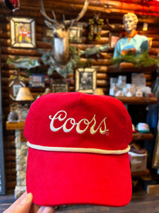 Cord Coors Trucker Cap