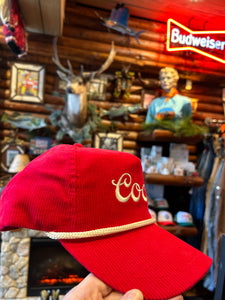 Cord Coors Trucker Cap