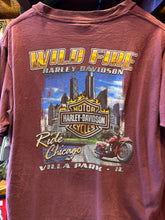 Load image into Gallery viewer, Vintage Harley Maroon Chicago Pocket Tee, Large

