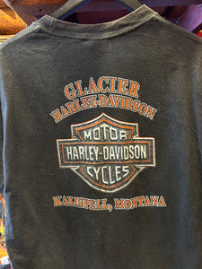 Vintage Harley Pocket Tee Montana, Large