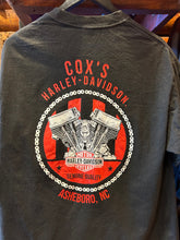Load image into Gallery viewer, Vintage Harley Coxs Asheboro NC Tee, Large
