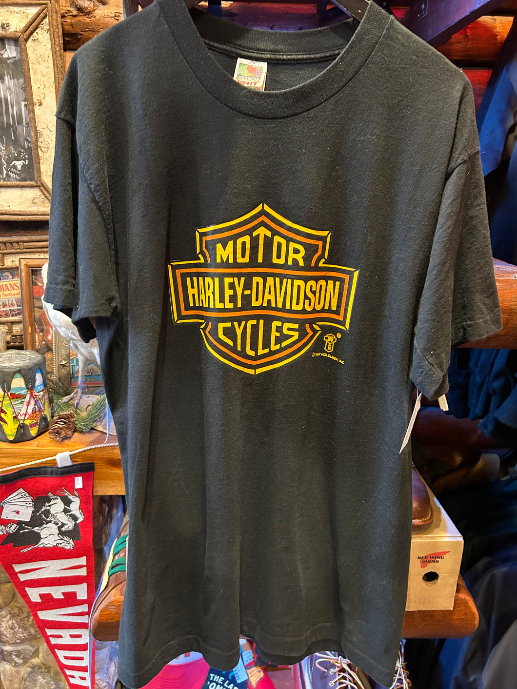 Vintage Harley Logo, The Bitch Back, XL