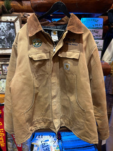 Vintage Carhartt Quilt Lined Chore Duckcloth Jacket, XL-XXL