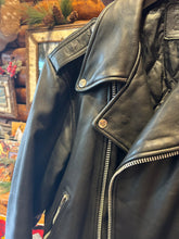 Load image into Gallery viewer, Vintage German Leather Biker Jacket, Small
