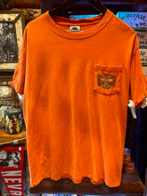 Load image into Gallery viewer, Vintage Harley Orange Pocket Vegas Tee, Large
