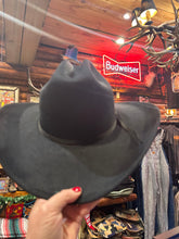 Load image into Gallery viewer, Black Felt Cowboy Hat. USA Import. Made in Mexico

