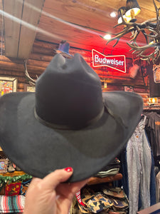 Black Felt Cowboy Hat. USA Import. Made in Mexico