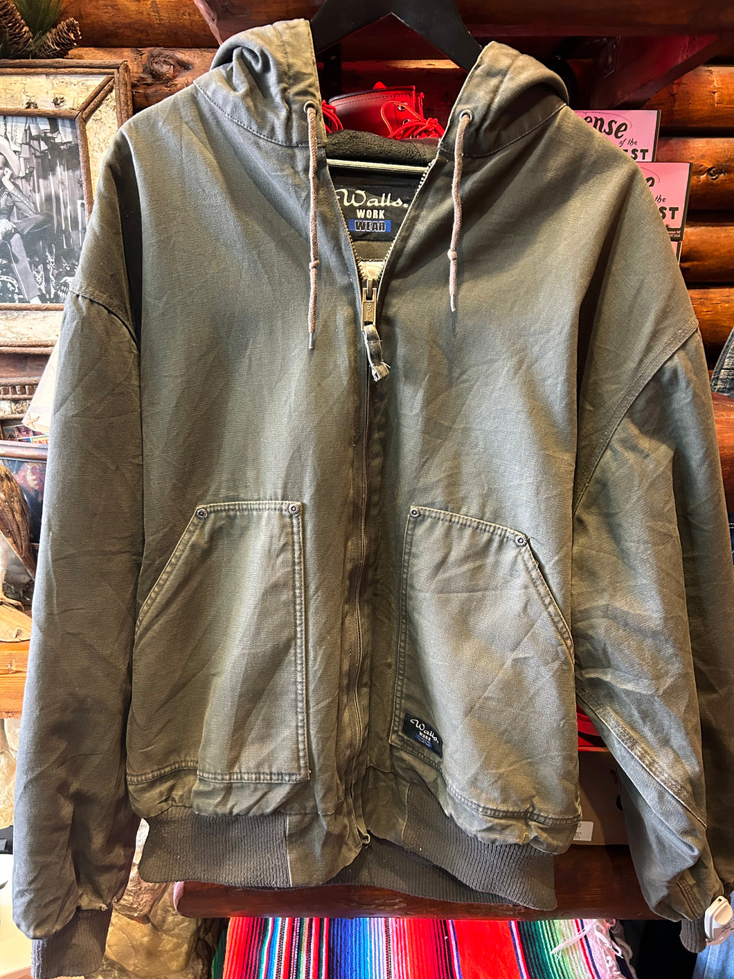 Vintage Walls Workwear Duckcloth Jacket, XL