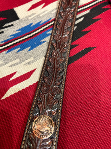 Dark Brown Western Belt