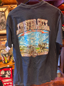 Vintage Harley Navy Twister City, XL