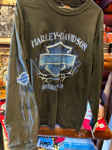 Vintage Harley L/S Wisconsin, Medium