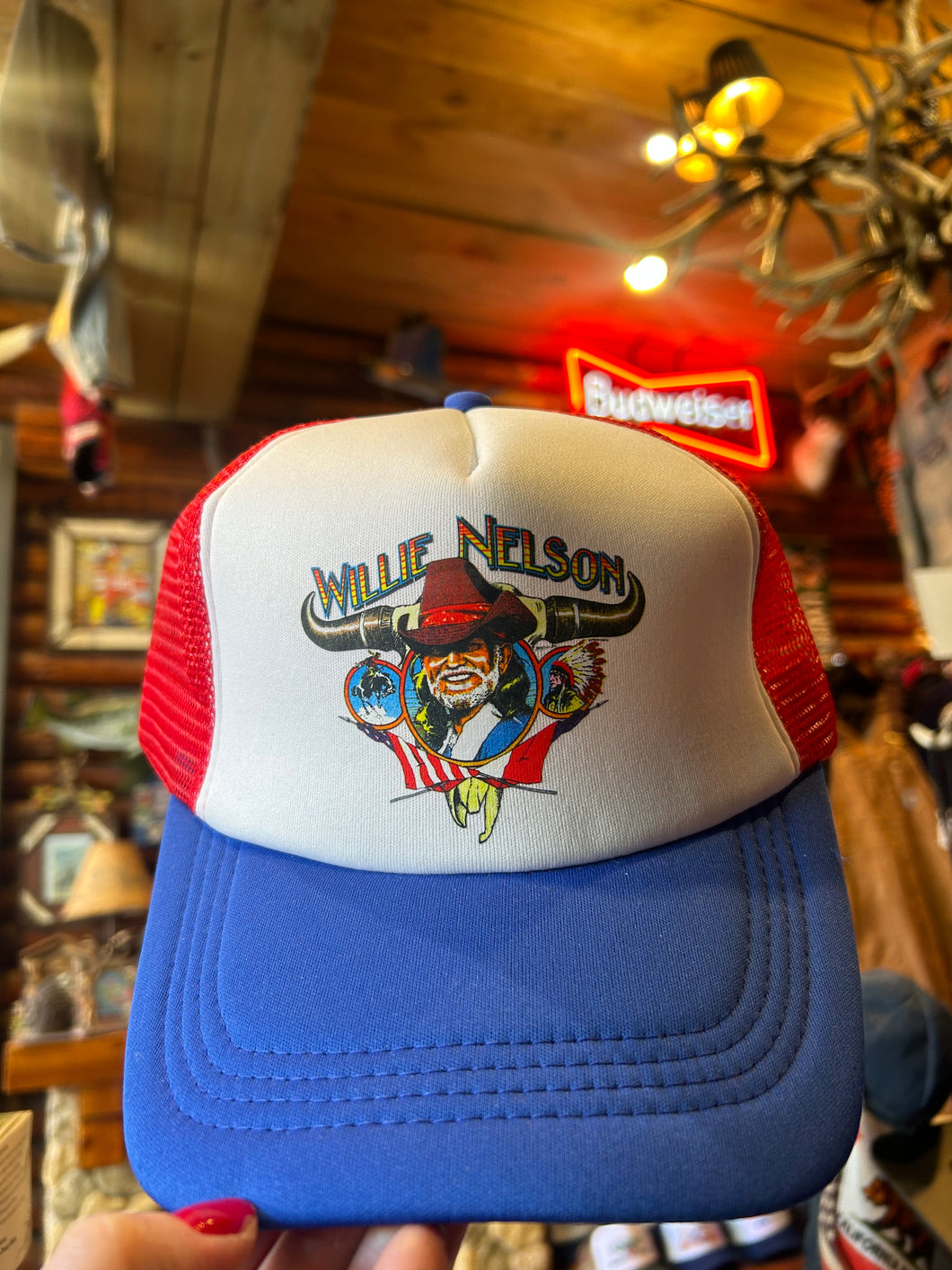 Willie Nelson Horns Trucker
