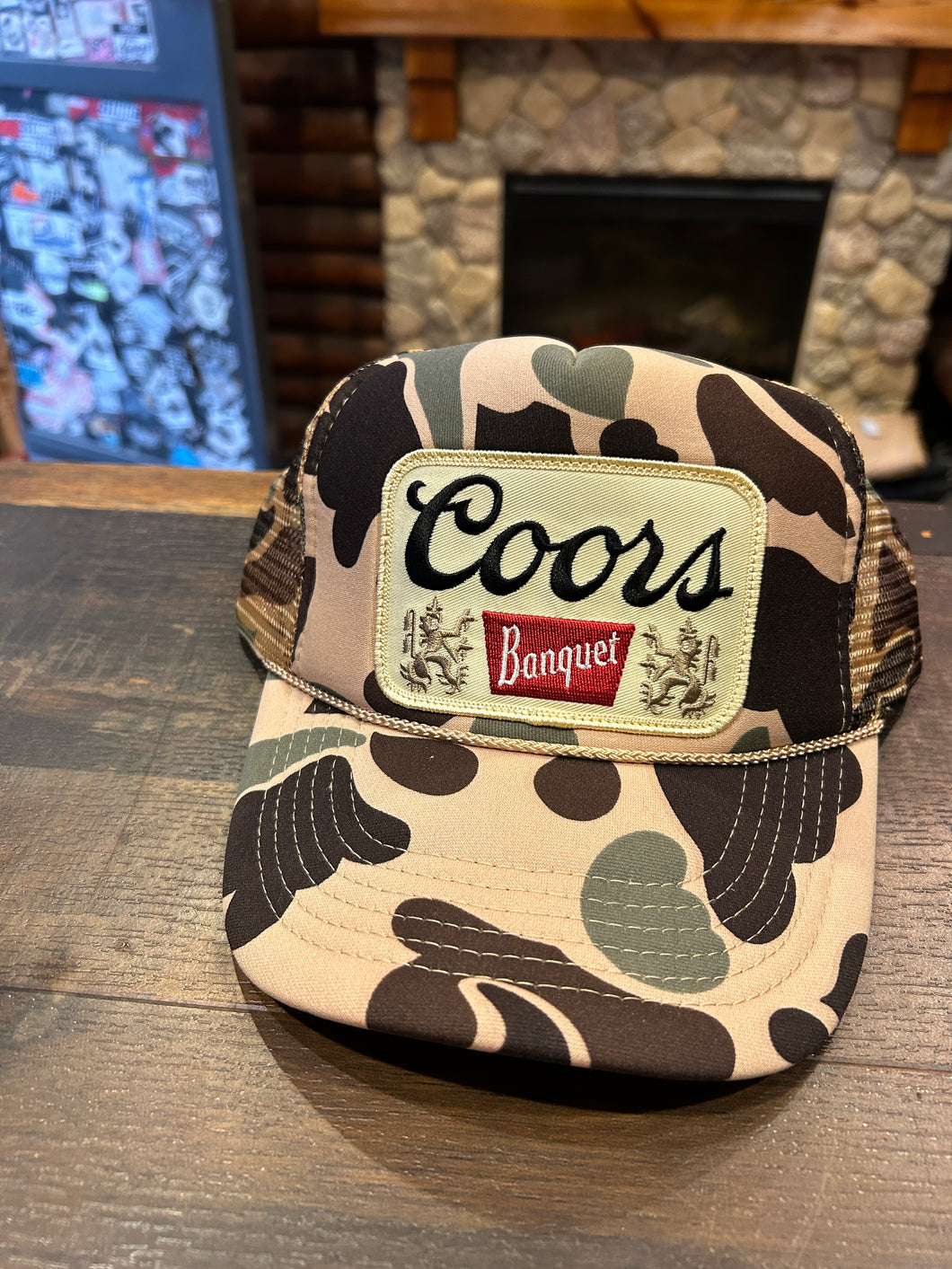 Coors Camo Army Cap