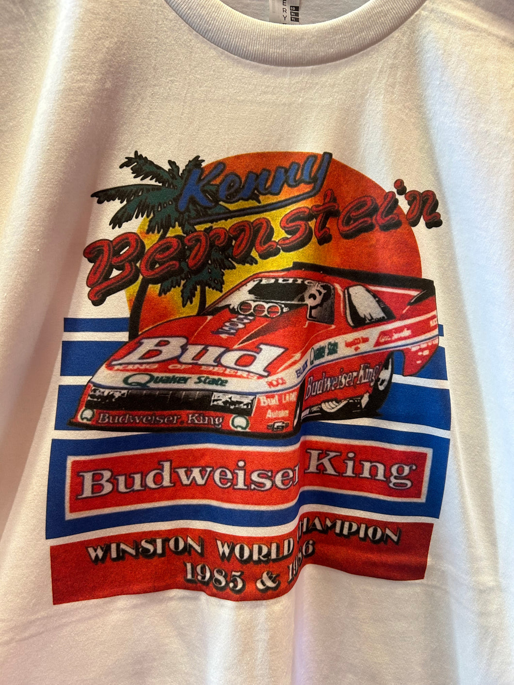 New Budweiser Racing Transfer Tee