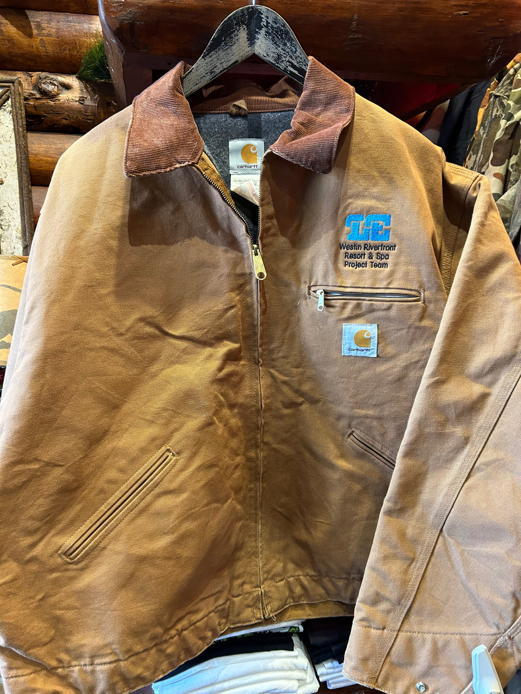 Vintage Carhartt Detroit Blanket Lined Jacket, XL