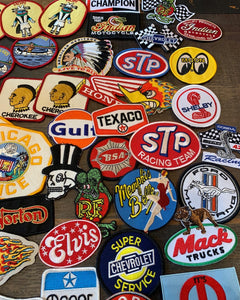 We sell assorted patches too many to add individually online at this time