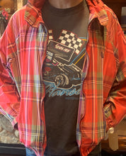 Load image into Gallery viewer, Vintage Nautica Tartan Bomber Jacket Rare (Zip Out Hoodie), Large. FREE POSTAGE

