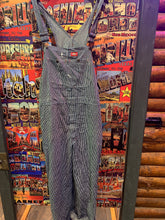 Load image into Gallery viewer, 18. Vintage Dickies Hickory Stripe Overalls, Waist 44.
