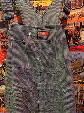 Load image into Gallery viewer, 18. Vintage Dickies Hickory Stripe Overalls, Waist 44.
