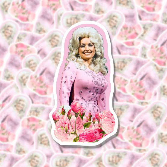 Dolly Parton Sticker, USA Import