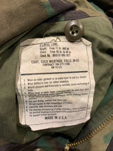 Load image into Gallery viewer, 27. Vintage US Army M-65 Field Jacket, Xlarge Long
