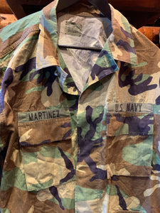 55. Vintage US Army Shirt (Lightweight Jacket), Large Regular