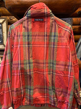 Load image into Gallery viewer, Vintage Nautica Tartan Bomber Jacket Rare (Zip Out Hoodie), Large. FREE POSTAGE
