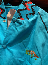 Load image into Gallery viewer, Vintage Turquoise Deer Embroidered Blanket Lined Ranch Southwest Jacket, XXL. FREE POSTAGE
