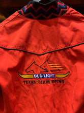 Load image into Gallery viewer, Vintage Texas Bud Light Team Roping Aztec Jacket, Small. FREE POSTAGE
