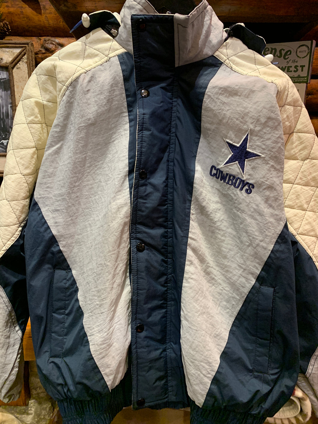 Vintage Dallas Cowboys Starter Jacket, Small. FREE POSTAGE