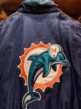 Load image into Gallery viewer, Vintage Miami Dolphins Starter Puffer Jacket, XL-XXL. FREE POSTAGE
