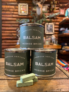 American Heritage Fir Balsam Incense Bricks