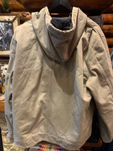Load image into Gallery viewer, Vintage Carhartt Quilt Lined Duckcloth Grey Hooded Jacket, XL. FREE POSTAGE
