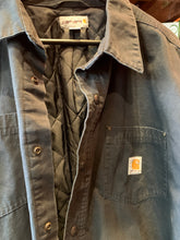 Load image into Gallery viewer, Vintage Carhartt Quilt Lined Shirt Jacket, XXL. FREE POSTAGE
