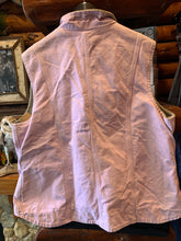 Load image into Gallery viewer, Vintage Carhartt Baby Pink Sherpa Lined Vest, Womens XXL. FREE POSTAGE
