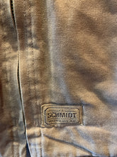 Load image into Gallery viewer, Vintage Schmidt Sherpa Lined Choc Cotton Duckcloth Vest, Large. FREE POSTAGE
