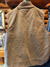 Load image into Gallery viewer, Vintage Schmidt Sherpa Lined Choc Cotton Duckcloth Vest, Large. FREE POSTAGE
