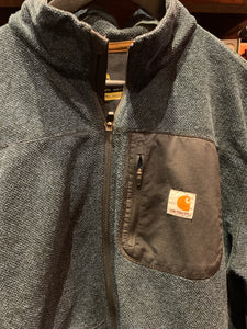 Vintage Carhartt Half Zip Sweatshirt, Large