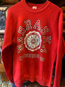 Vintage Nebraska Cornhuskers Sweater, Large