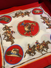 Load image into Gallery viewer, New. Hav-a-hank Made in USA Buckin&#39; Bronco Bandana. Exclusive Import
