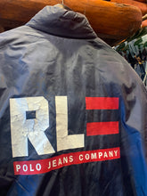Load image into Gallery viewer, Vintage Ralph Lauren Puffer Navy Jacket, Large. FREE POSTAGE
